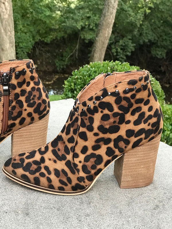 Wild Thing Leopard Booties - Barefoot Dreamer