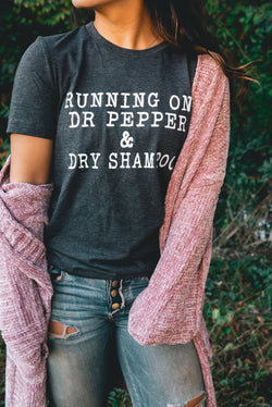 Dr Pepper + Dry Shampoo Graphic Tee - Barefoot Dreamer