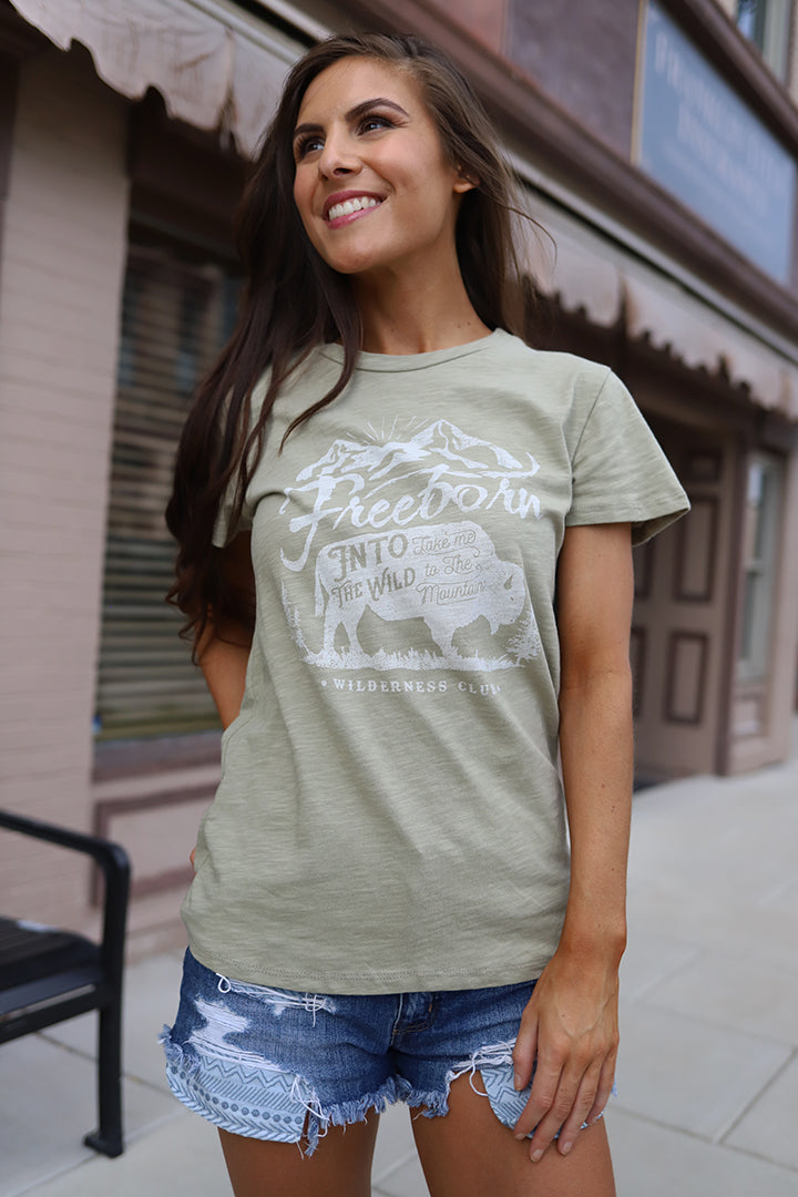 Into The Wild Graphic Tee - Barefoot Dreamer