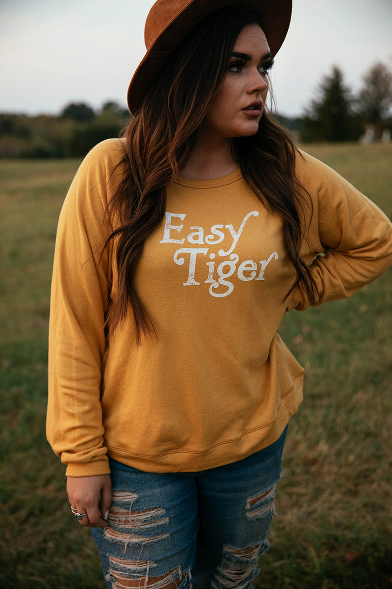 Easy Tiger Graphic Sweatshirt - Barefoot Dreamer