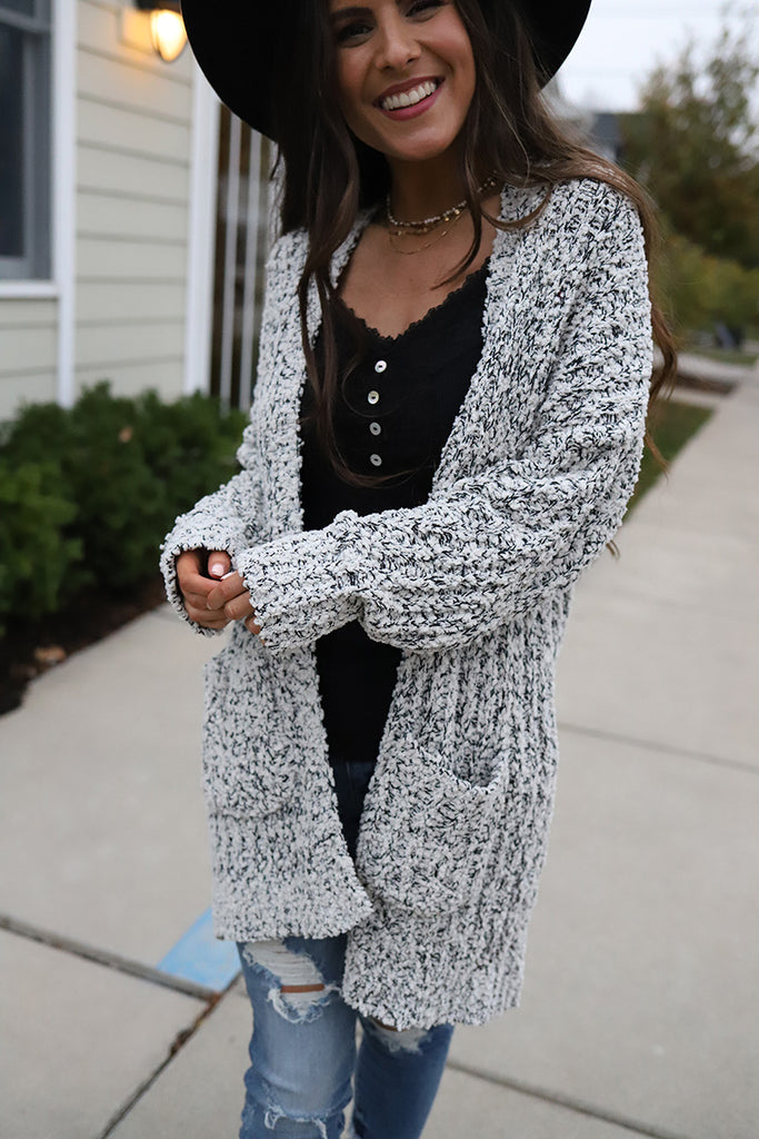 トップス leinwande Popcorn Tree Knitted Cardigan Popcorn Tree Knitted Cardigan