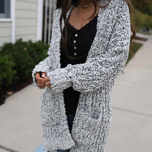 トップス leinwande Popcorn Tree Knitted Cardigan Pop Trading Company Knitted Cardigan - Multicolour