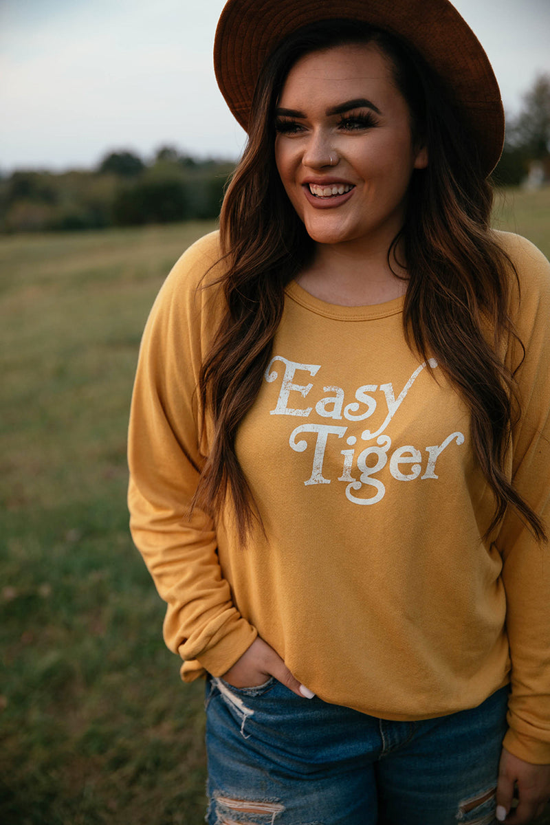 Easy Tiger Graphic Sweatshirt - Barefoot Dreamer