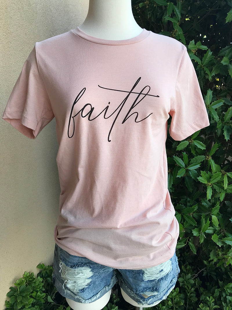 Faith Graphic Tee - Barefoot Dreamer